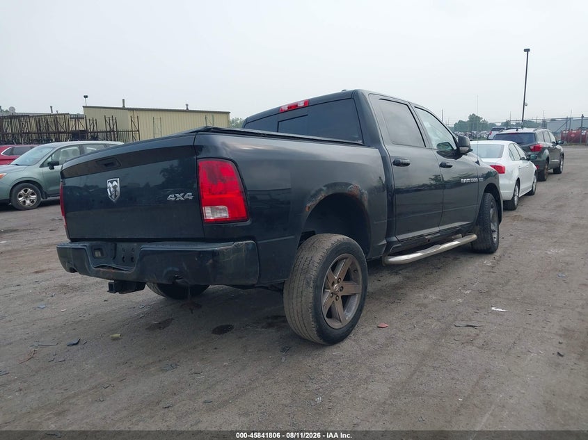 RAM RAM 1500 2011 VIN 1D7RV1CT2BS583592