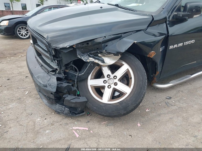 RAM RAM 1500 2011 VIN 1D7RV1CT2BS583592