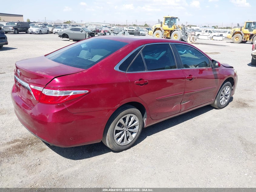 Vin: 4t1bf1fk6hu717878, lot: 46340723, toyota camry le 20174