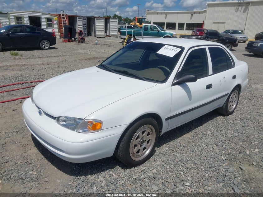 2002 Chevrolet Prizm, Звичайний знос, IAAI, VIN 1Y1SK52832Z409784 — фото 2