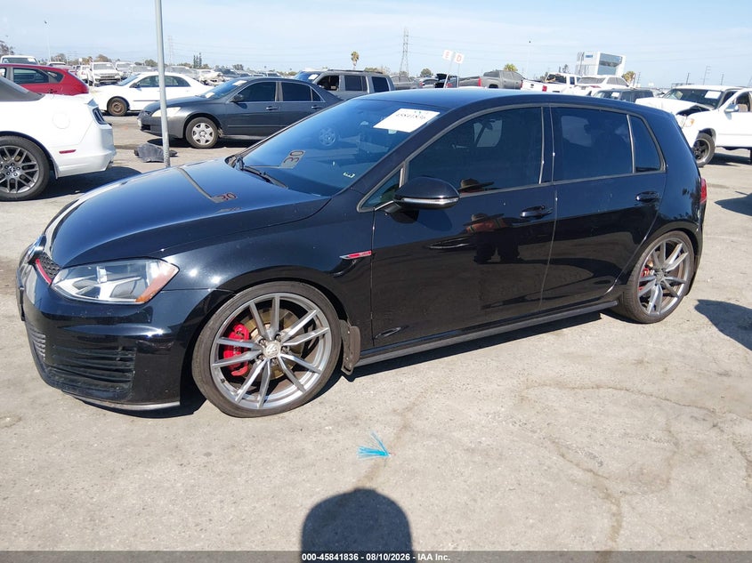 VOLKSWAGEN GOLF GTI 2017 VIN 3VW4T7AU6HM072880