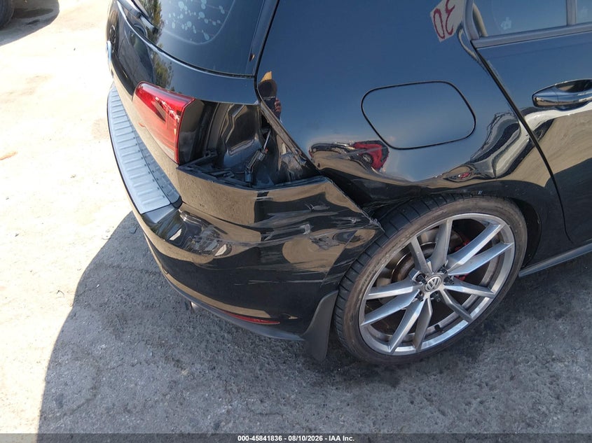 VOLKSWAGEN GOLF GTI 2017 VIN 3VW4T7AU6HM072880
