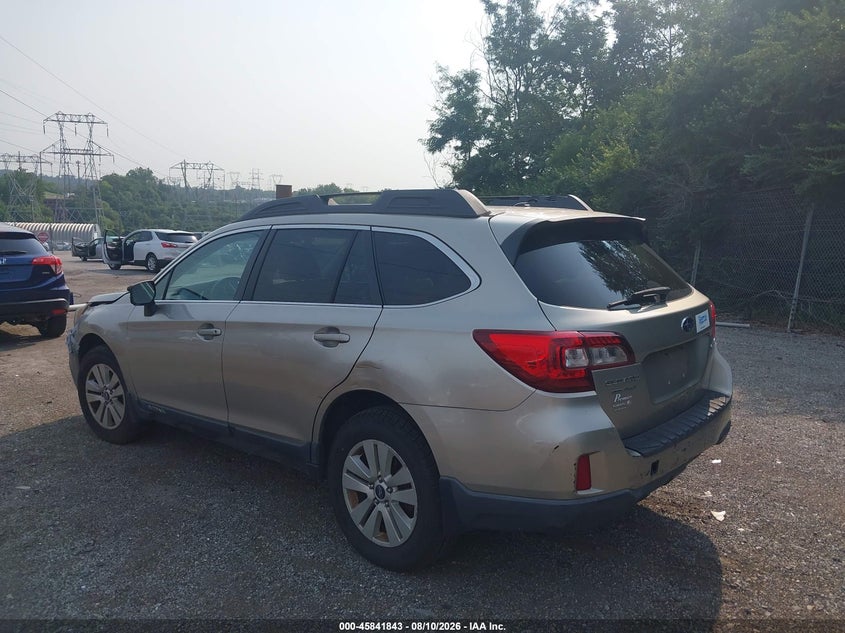 SUBARU OUTBACK 2015 VIN 4S4BSADC2F3242644