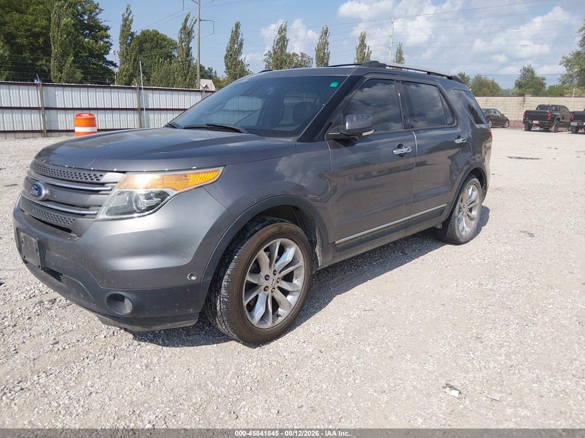 2014 Ford Explorer, Правий зад, IAAI, VIN 1FM5K8F85EGA23666 — фото 2