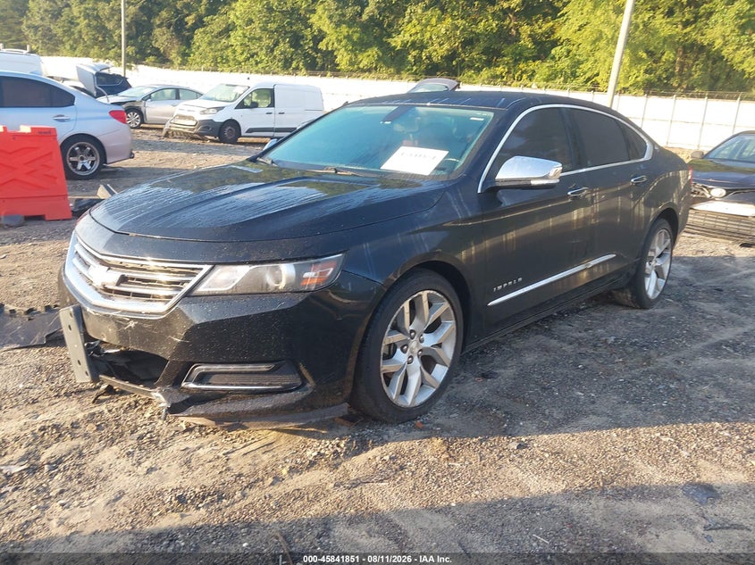 2018 Chevrolet Impala, Удар спереду, IAAI, VIN 2G1125S31J9166935 — фото 2