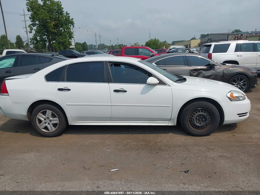 CHEVROLET IMPALA 2011 VIN 2G1WF5EK1B1272802