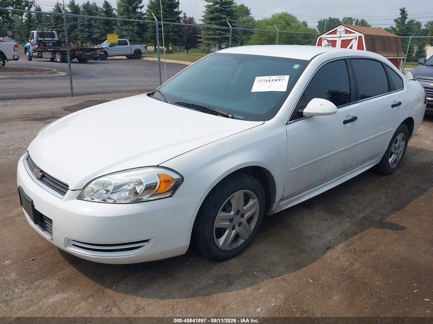 2011 Chevrolet Impala, Удар сзади, IAAI, VIN 2G1WF5EK1B1272802 — фото 2