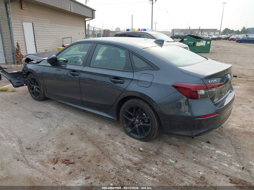 2025 HONDA CIVIC auction photo 3