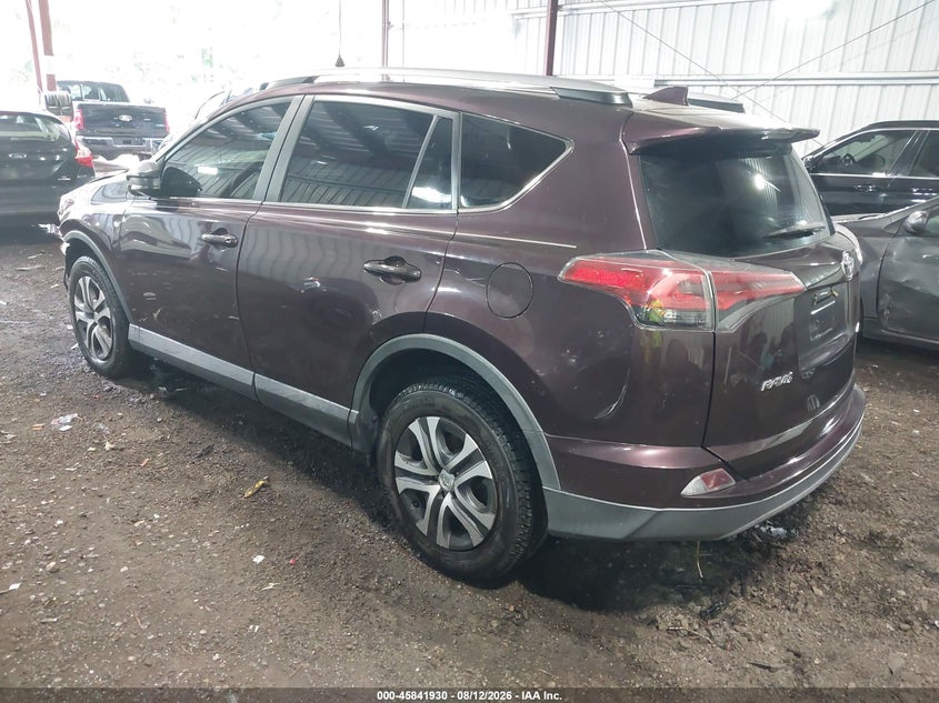 2017 TOYOTA RAV 4 SPORT UTILITY VEHICLE 2.5L I-4 DOHC, VVT, 176HP