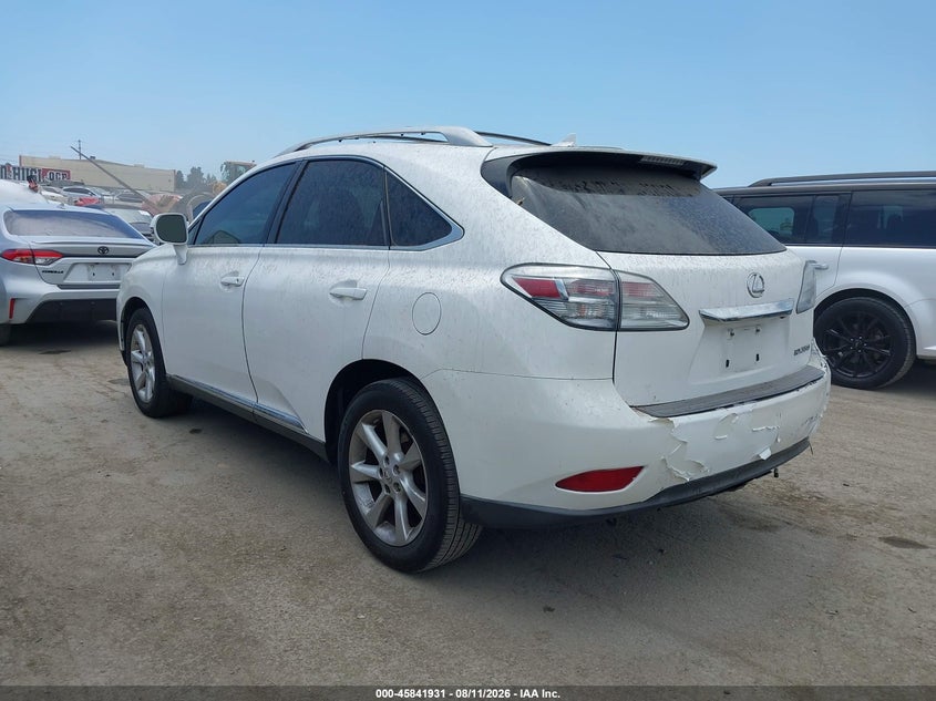 Vin: 2t2zk1ba0bc059857, lot: 46340839, lexus rx 350 20113