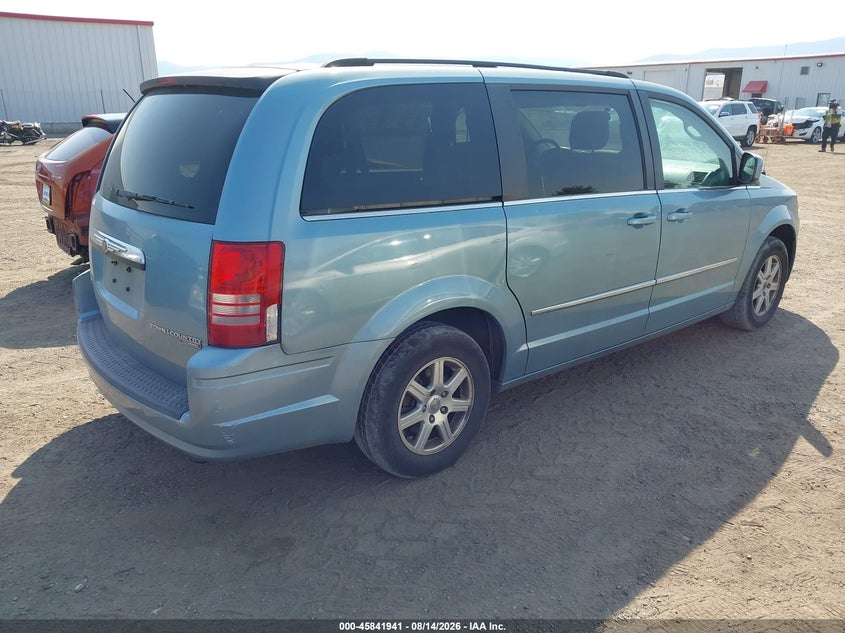 Vin: 2a4rr5d18ar458206, lot: 46340849, chrysler town & country touring 20104