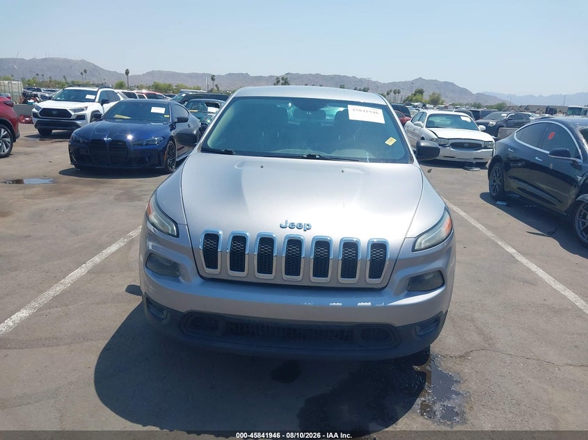 2014 JEEP CHEROKEE SPORT UTILITY VEHICLE 2.4L I-4 VVT, 184HP