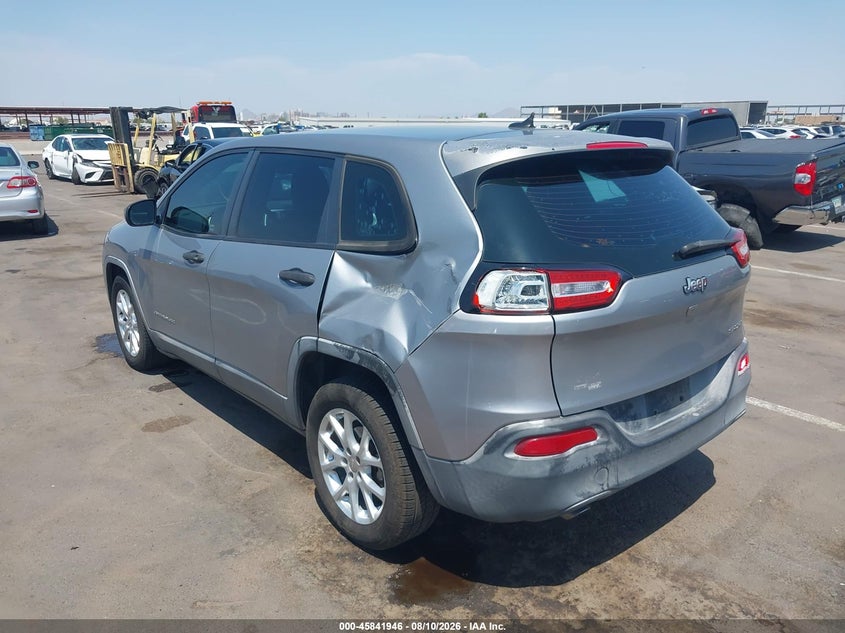 2014 JEEP CHEROKEE SPORT UTILITY VEHICLE 2.4L I-4 VVT, 184HP