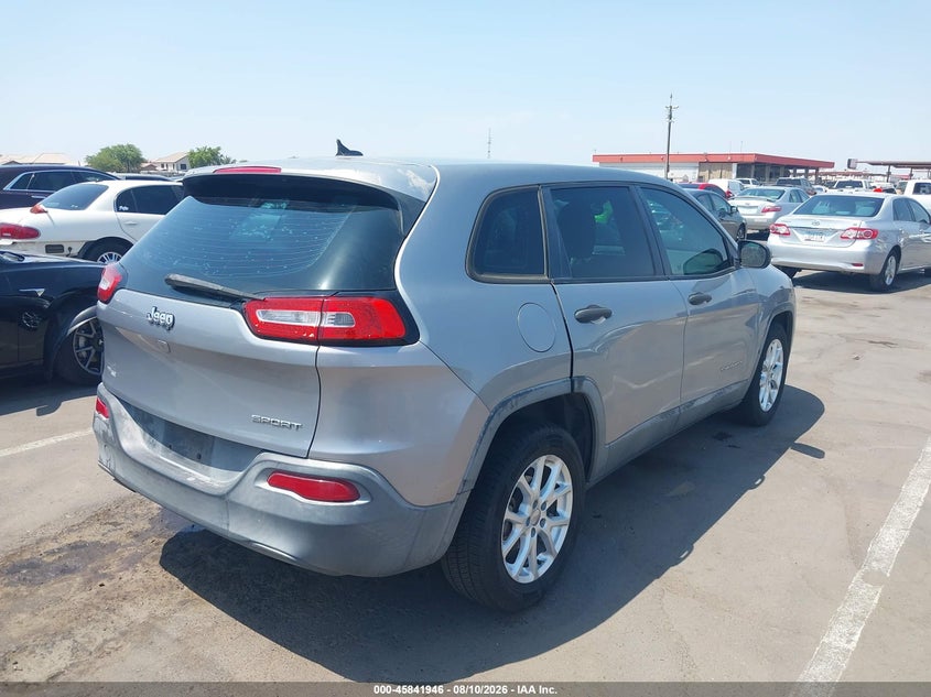 2014 JEEP CHEROKEE SPORT UTILITY VEHICLE 2.4L I-4 VVT, 184HP