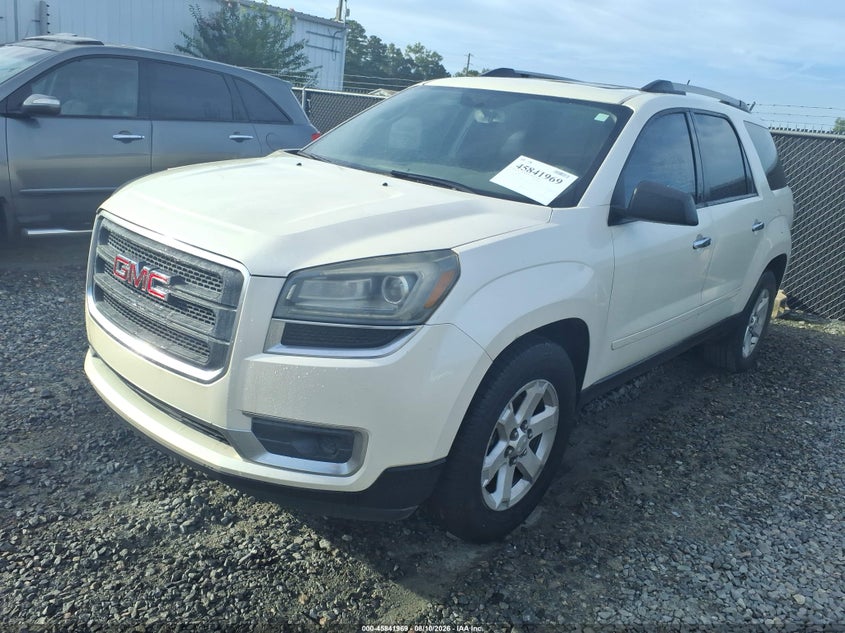 Vin: 1gkkrpkd0fj215277, lot: 46340877, gmc acadia sle-2 20152