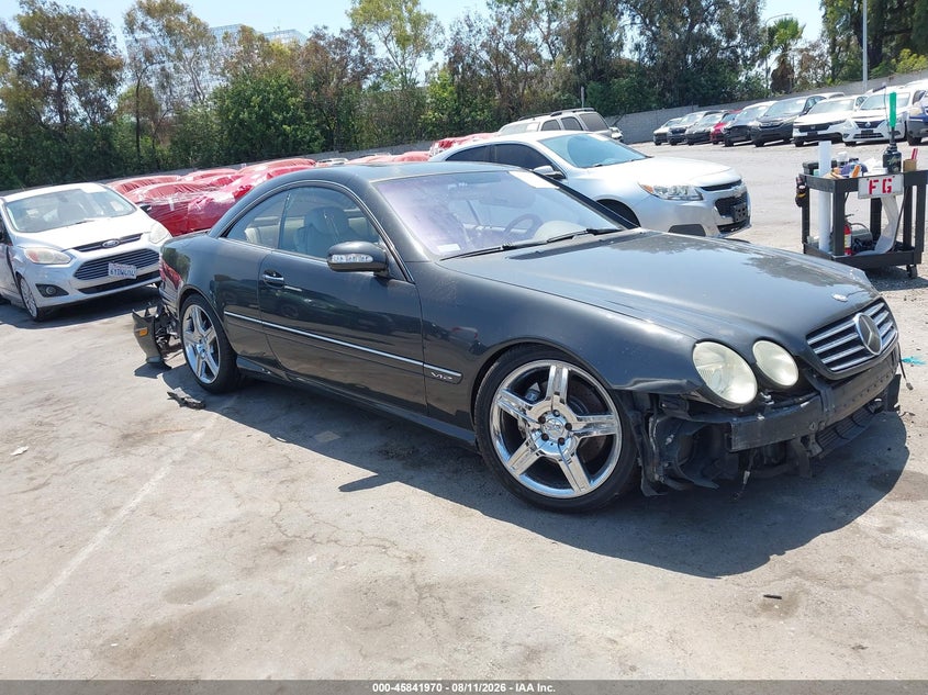 2004 Mercedes-Benz Cl 600, Left Front, IAAI, VIN WDBPJ76J34A040043