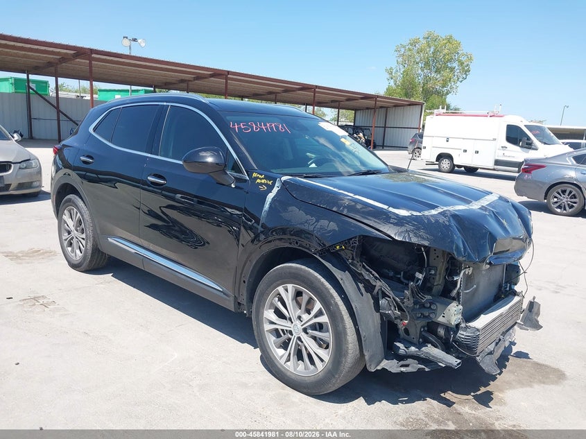 2023 Buick Envision Preferred Fwd, Front, IAAI, VIN LRBAZLR4XPD031713