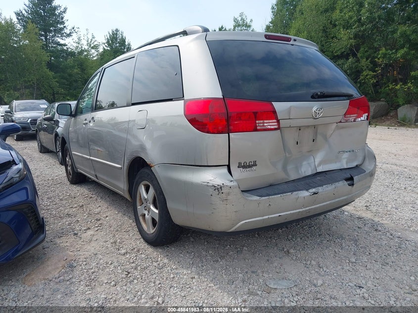 TOYOTA SIENNA 2004 VIN 5TDZA23C94S191278