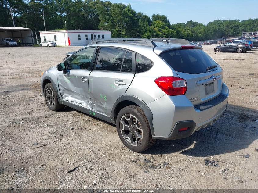 SUBARU XV CROSSTREK 2015 VIN JF2GPAMC5FH327736