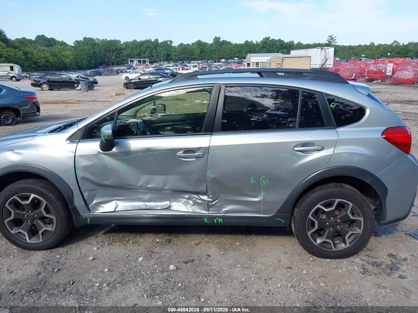 SUBARU XV CROSSTREK 2015 VIN JF2GPAMC5FH327736