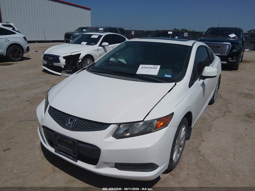 2012 HONDA CIVIC auction photo 2