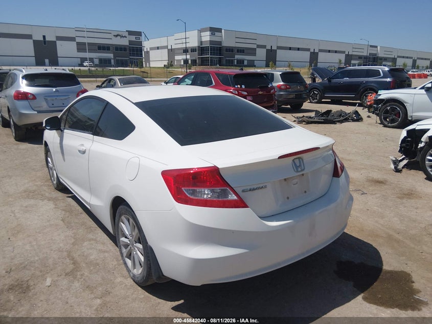 2012 HONDA CIVIC auction photo 3