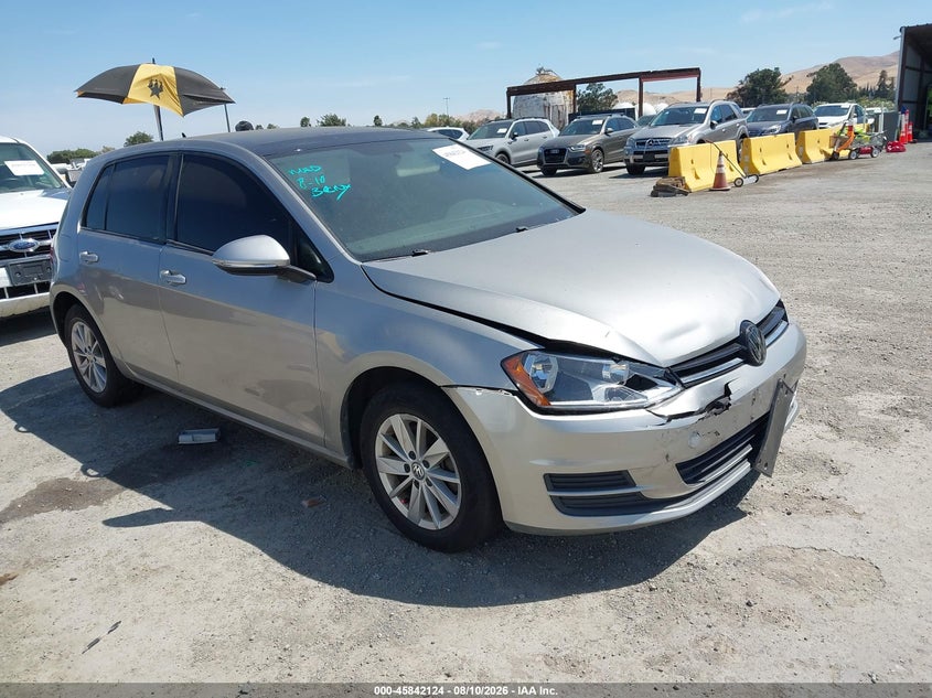 2016 VOLKSWAGEN GOLF auction photo 1