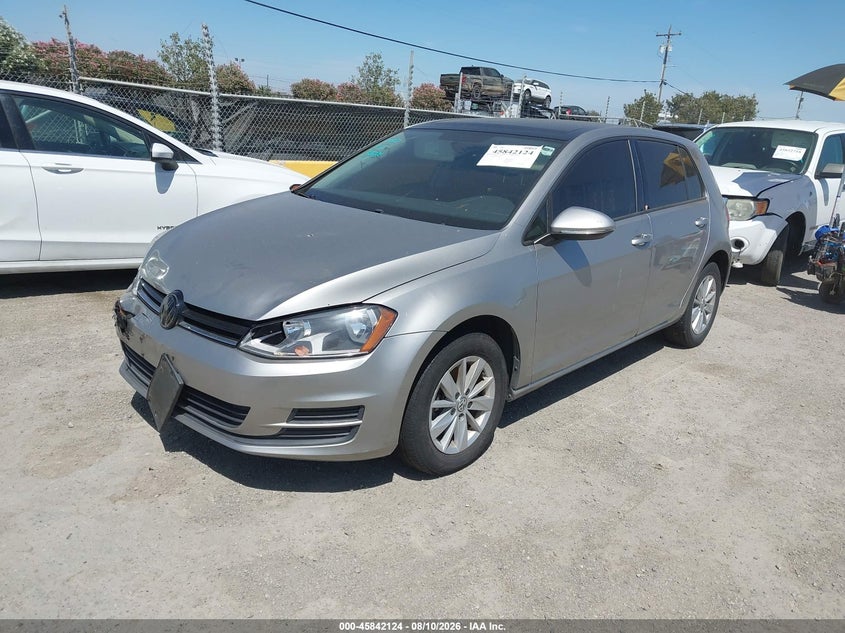 2016 VOLKSWAGEN GOLF auction photo 2