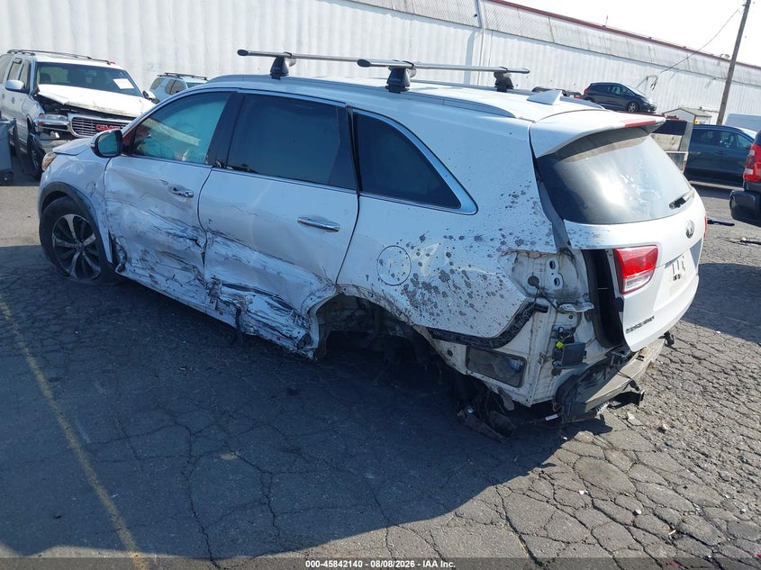 Vin: 5xyphda5xhg295378, lot: 46341048, kia sorento 3.3l ex 20173