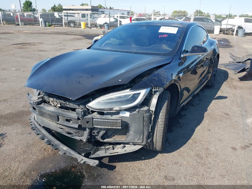 2017 TESLA MODEL S auction photo 2
