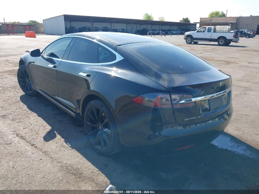 2017 TESLA MODEL S auction photo 3