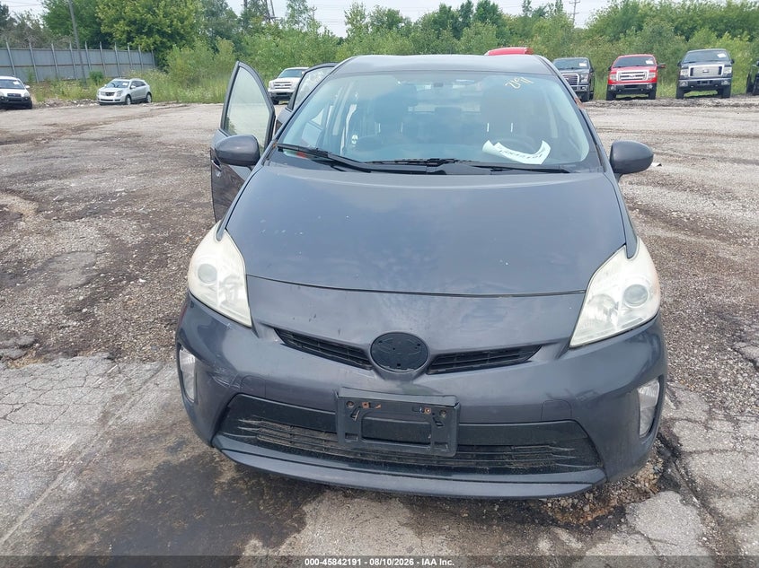 TOYOTA PRIUS 2012 VIN JTDKN3DU7C5477184