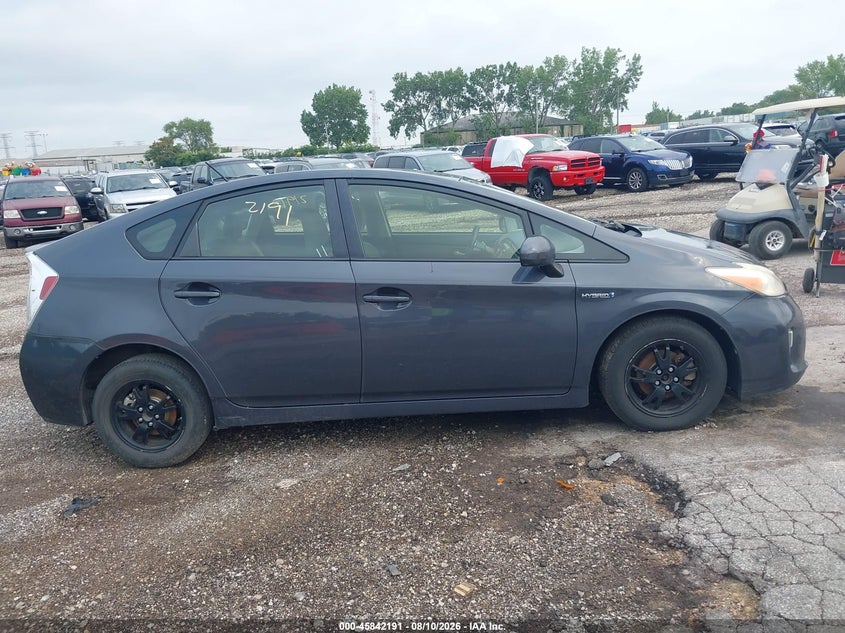 TOYOTA PRIUS 2012 VIN JTDKN3DU7C5477184