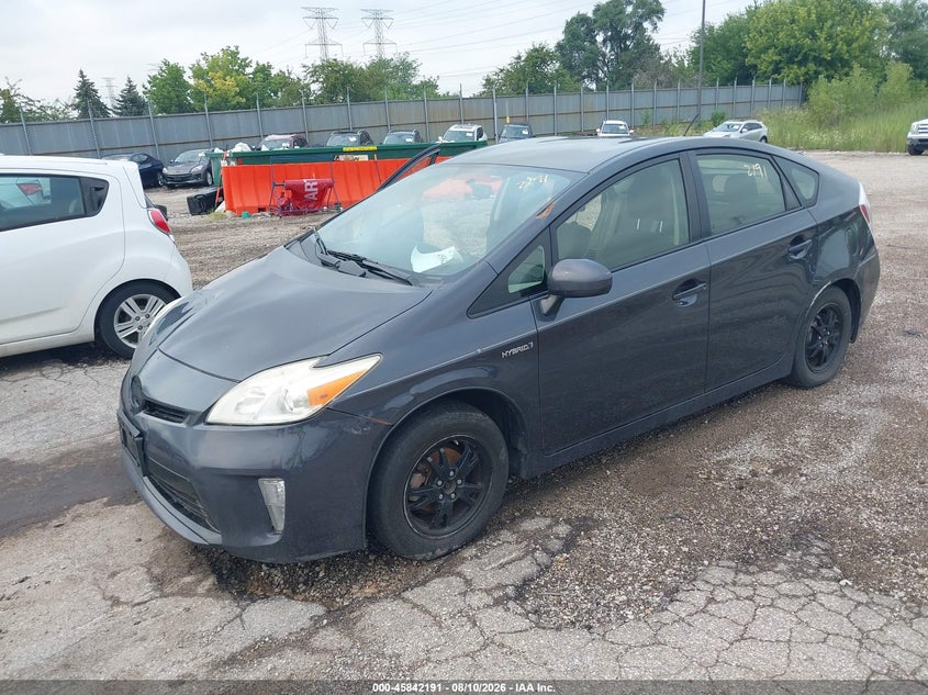 TOYOTA PRIUS 2012 VIN JTDKN3DU7C5477184
