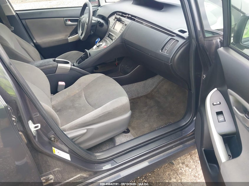 TOYOTA PRIUS 2012 VIN JTDKN3DU7C5477184