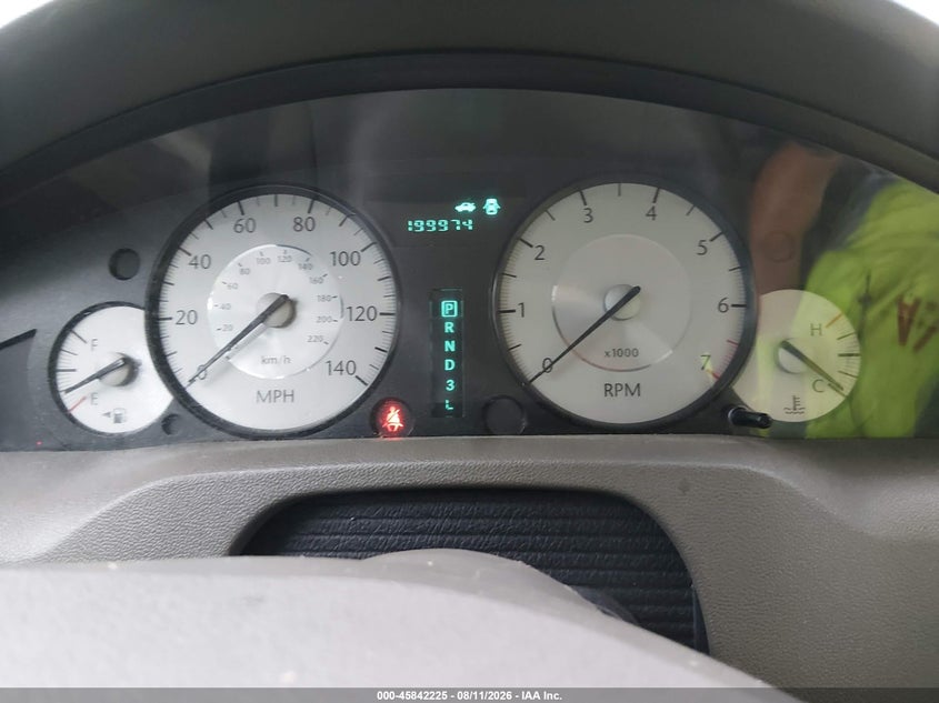 2008 CHRYSLER 300 SEDAN 2.7L V-6 DOHC, 178HP