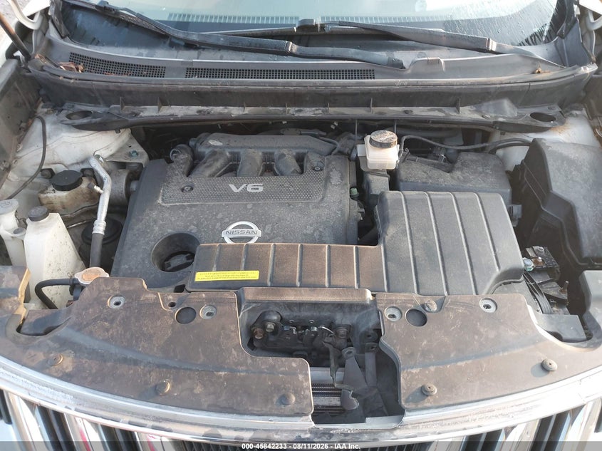 NISSAN MURANO 2009 VIN JN8AZ18W49W204758