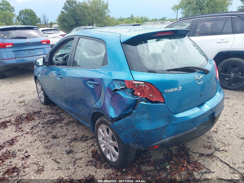 2012 MAZDA MAZDA2 auction photo 3