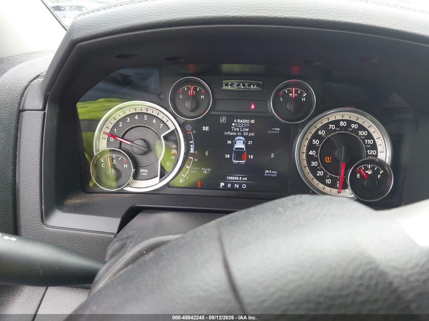 2017 RAM 1500 PICKUP 5.7L V-8 VVT, 395HP