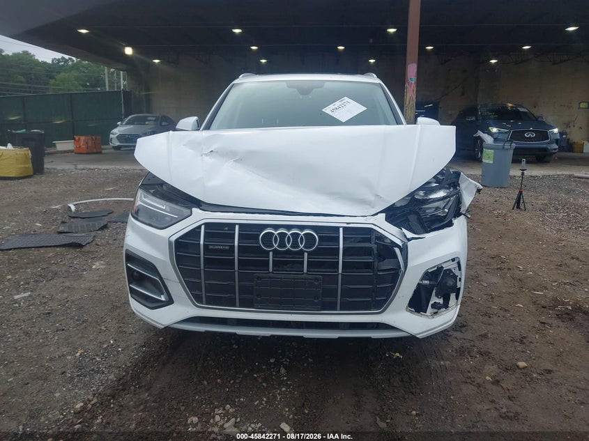 2021 AUDI Q5 SPORT UTILITY VEHICLE 2.0L I-4 DI, DOHC, VVT, TURBO, 261HP