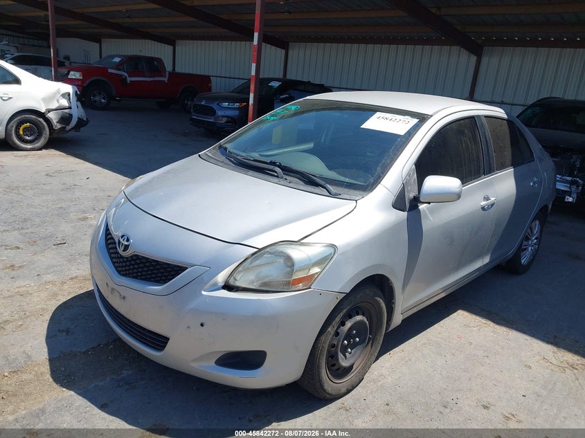 Vin: jtdbt4k30cl010187, lot: 46341180, toyota yaris 20122
