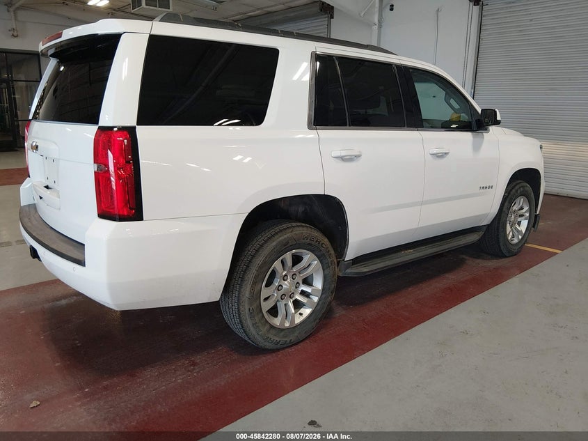 2017 CHEVROLET TAHOE auction photo 4