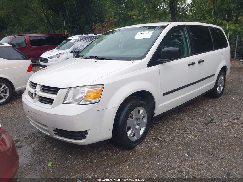 2008 DODGE CARAVAN VAN 3.3L V-6 175HP
