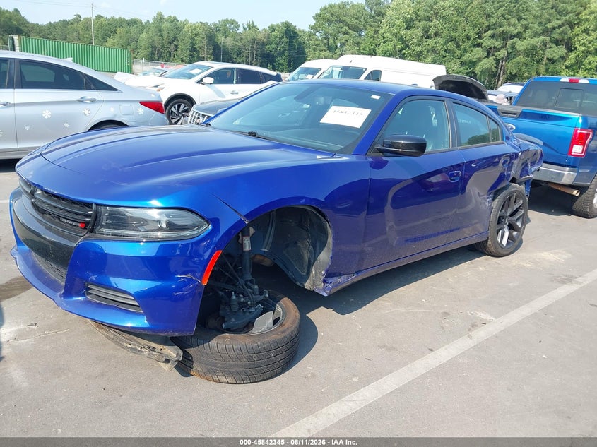2021 DODGE CHARGER auction photo 2