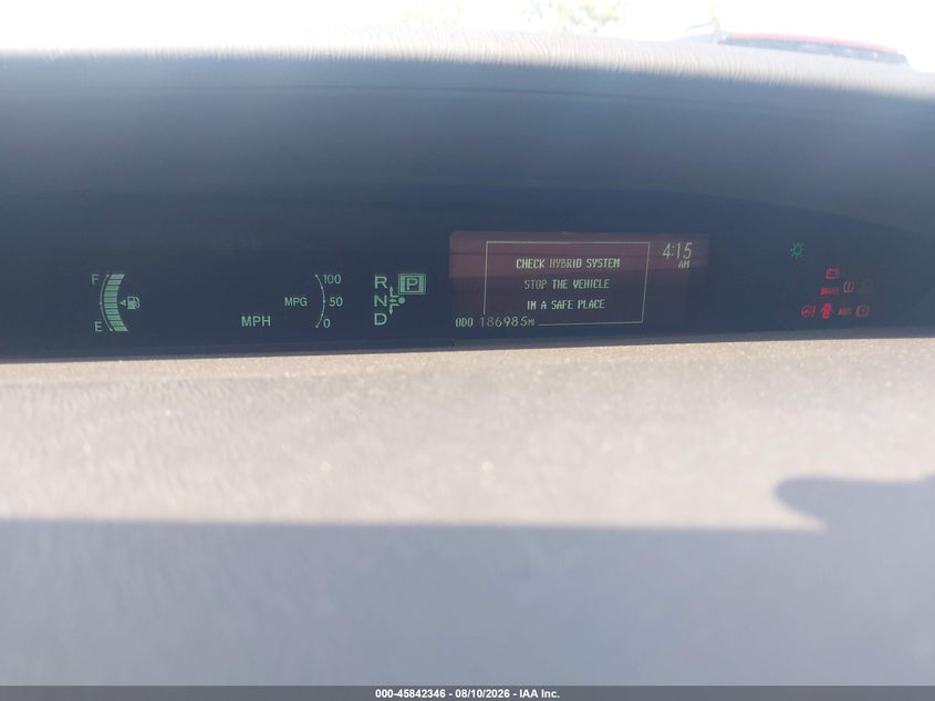 TOYOTA PRIUS 2013 VIN JTDKN3DU7D5666046