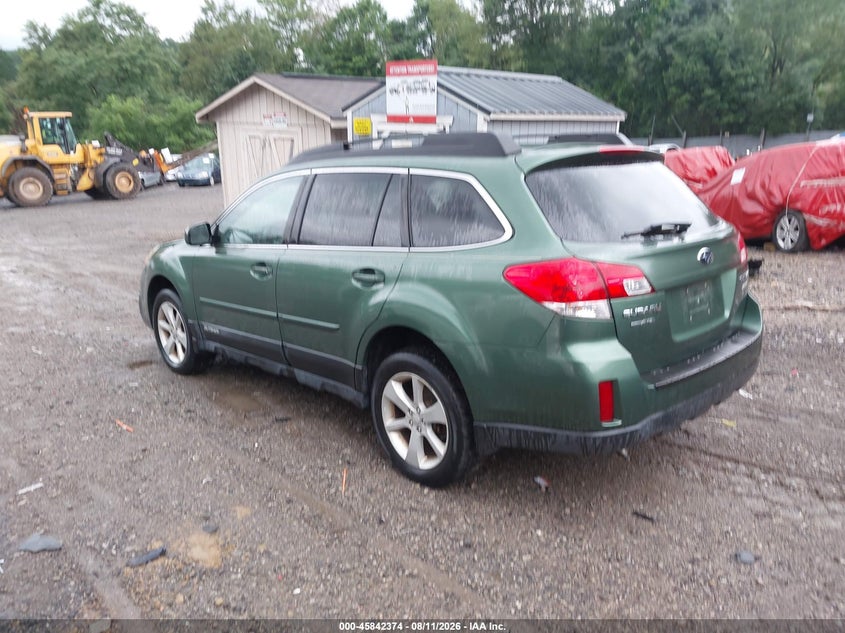 2013 SUBARU OUTBACK SPORT UTILITY VEHICLE 2.5L H-4 DOHC, VVT, 173HP