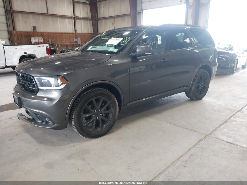 Vin: 1c4rdjdg0hc816967, lot: 46341284, dodge durango gt awd 20172