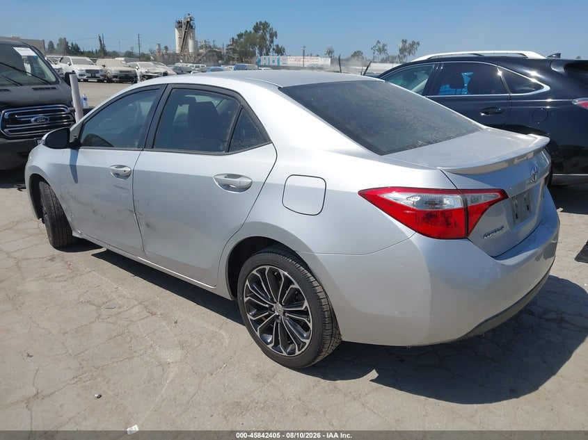 Vin: 5yfburhe9gp564263, lot: 46341313, toyota corolla s plus 20163