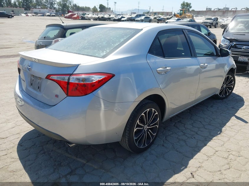 Vin: 5yfburhe9gp564263, lot: 46341313, toyota corolla s plus 20164