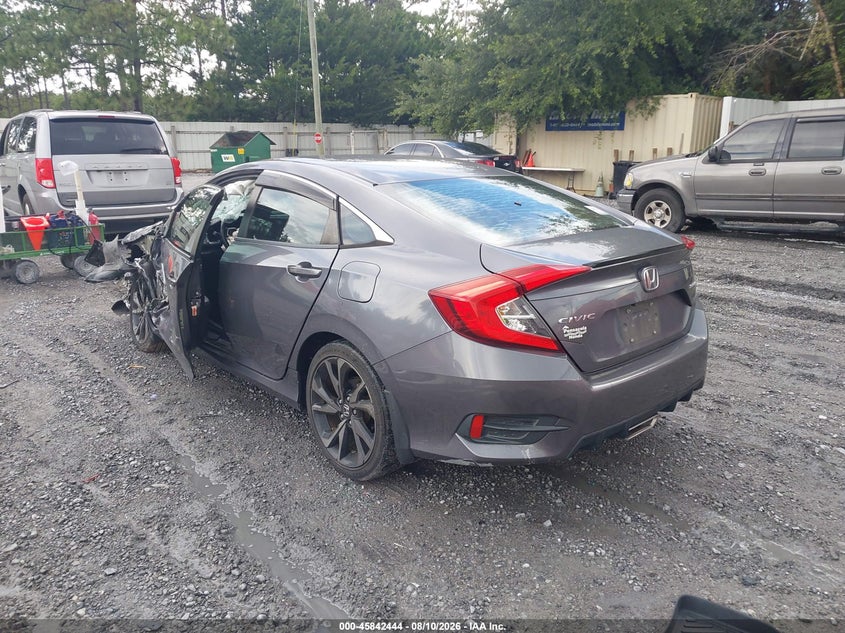 2020 HONDA CIVIC auction photo 3